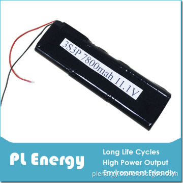 11.1V 7800mAh Deep Cycle Rechargeable Li-ion Battery